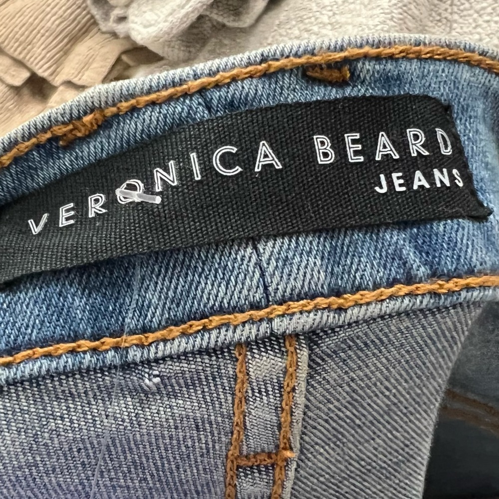 Veronica Beard Beverly High Rise Skinny Jeans 22 tall - Picture 10 of 12